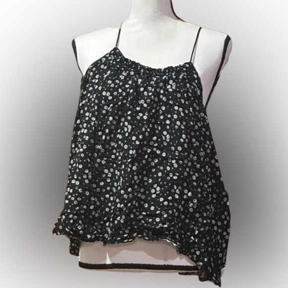 No Boundaries Tops - Fits snug. No Boundaries Black and White Polka Dot Camisole